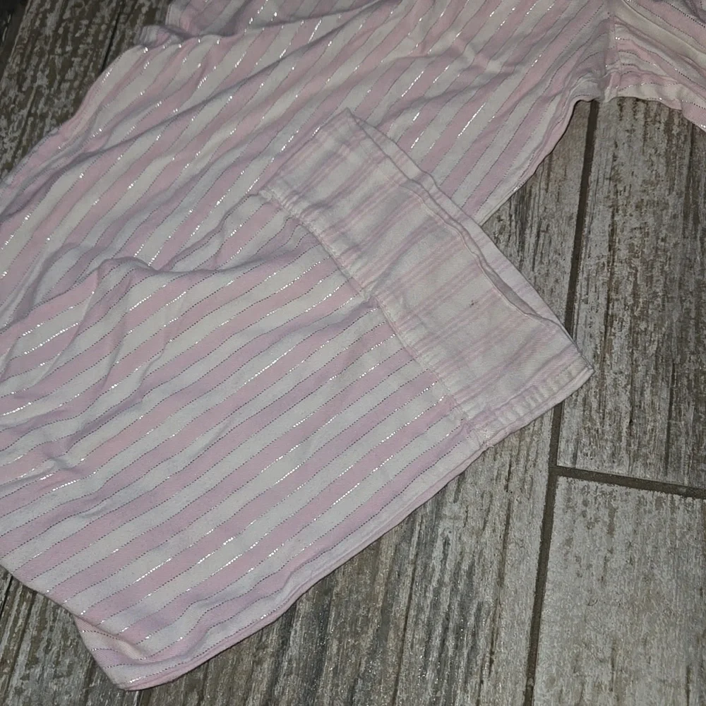 Victoria's Secret Pink and White Striped Pajama Pants - Picture 3 of 8